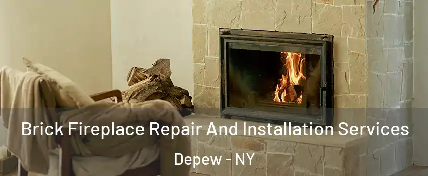  Brick Fireplace Repair And Installation Services Depew - NY