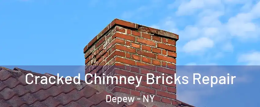 Cracked Chimney Bricks Repair Depew - NY