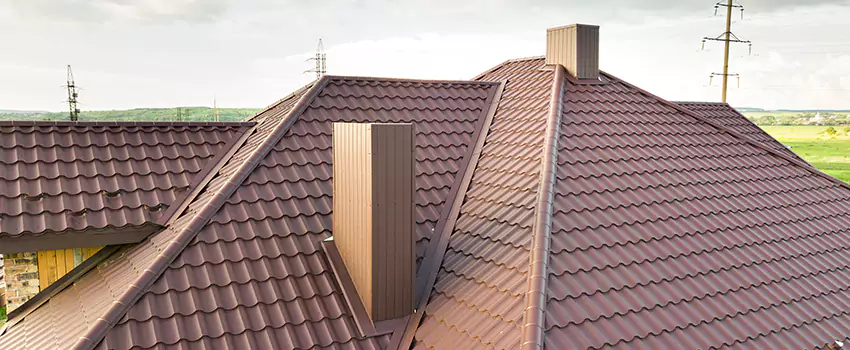 Residential Chimney Flashing Restoration in Depew, NY