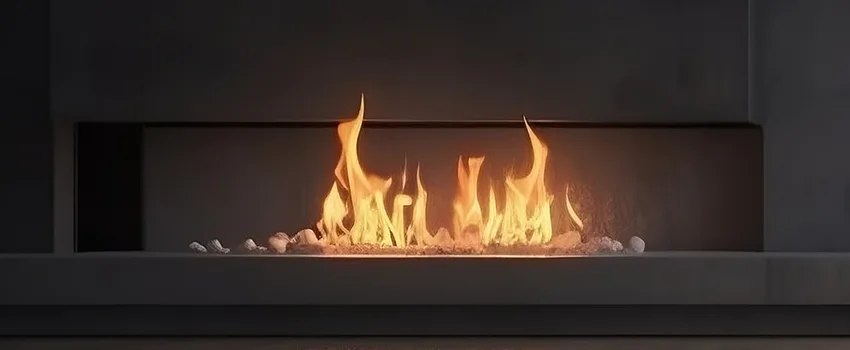 B-Vent Gas Fireplace Installation in Depew, NY