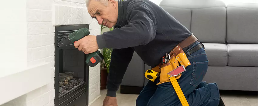 New Indoor Fireplace Installation in Depew, New York
