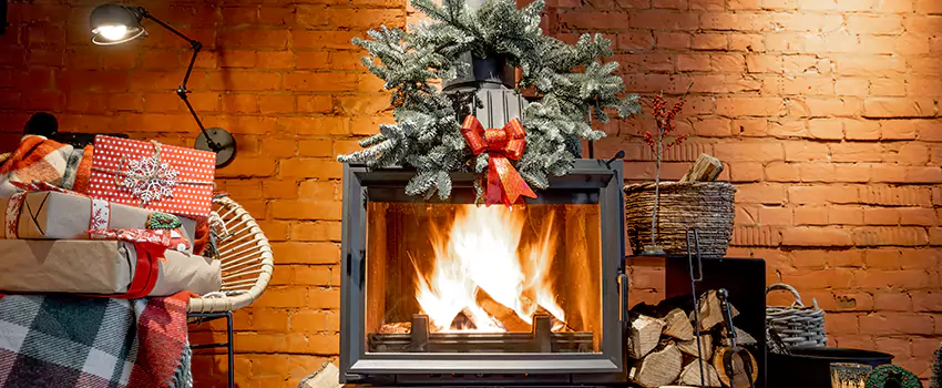 Travis Industries Linear Gas Fireplace Installation in Depew, New York