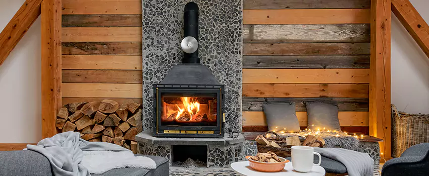 Thelin Hearth Products Direct Vent Gas Stove Fireplace Inspection in Depew, New York